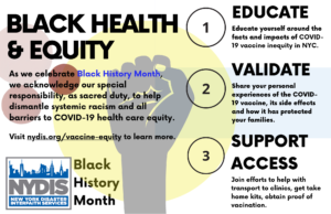 Black History Month/ COVID19 Newsletter insert_English